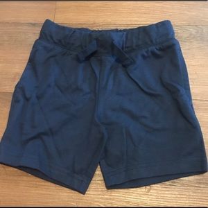 Boys NWT Uniform French Terry Shorts Navy XS sz 4